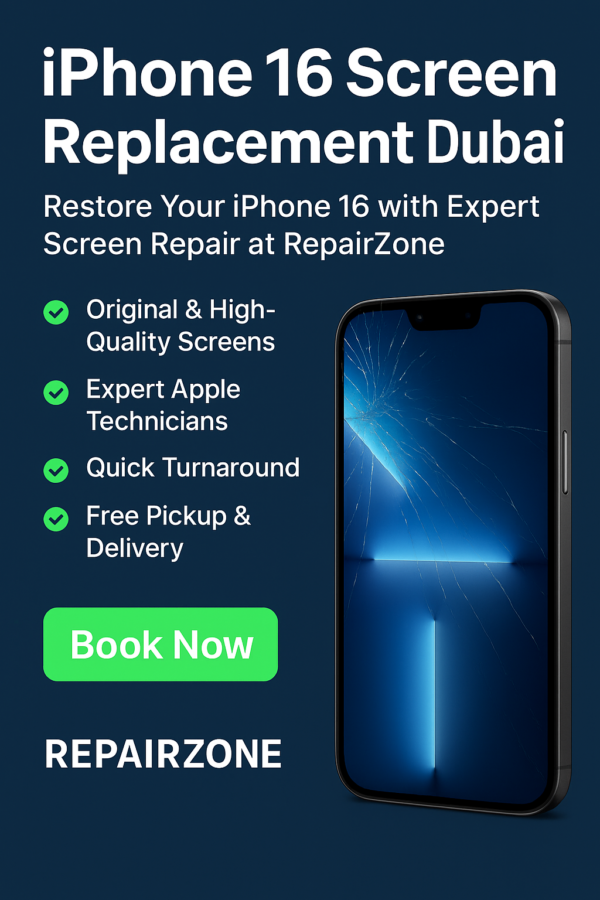 iPhone 16 screen replacement