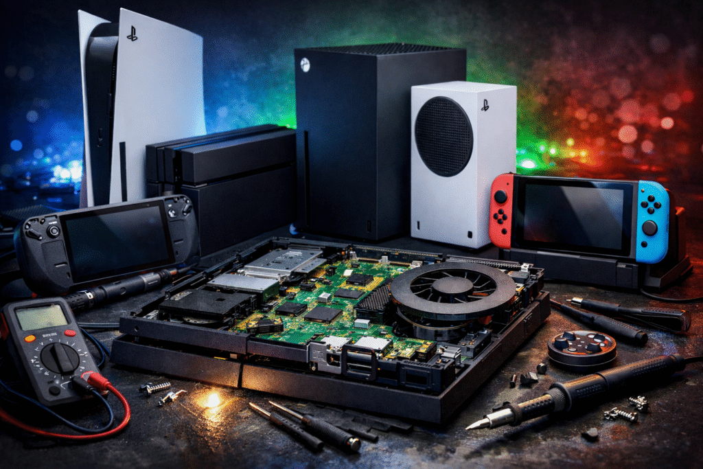 Gaming Console Repair 3 Gaming Console Repair