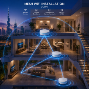 Mesh WiFi Installation Dubai – Seamless Coverage for Villas, Apartments & Offices 1 Mesh WiFi Installation Dubai