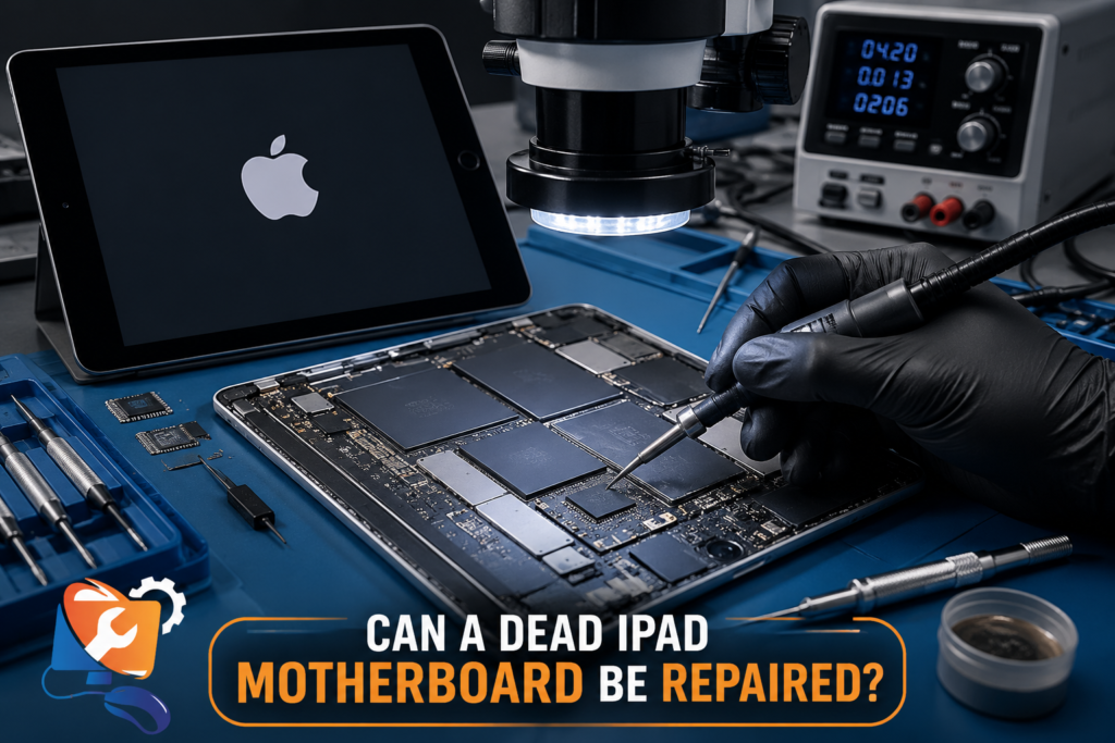 iPad Motherboard Repair Dubai 2 Can a Dead iPad Motherboard Be Repaired?
