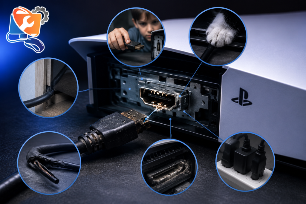 What Causes PS5 HDMI Port Damage